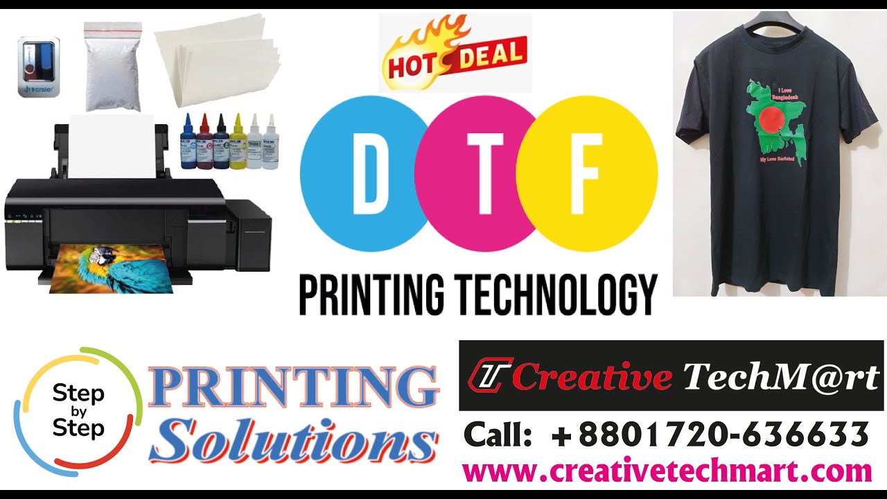 DTF Printing Details Step By Step