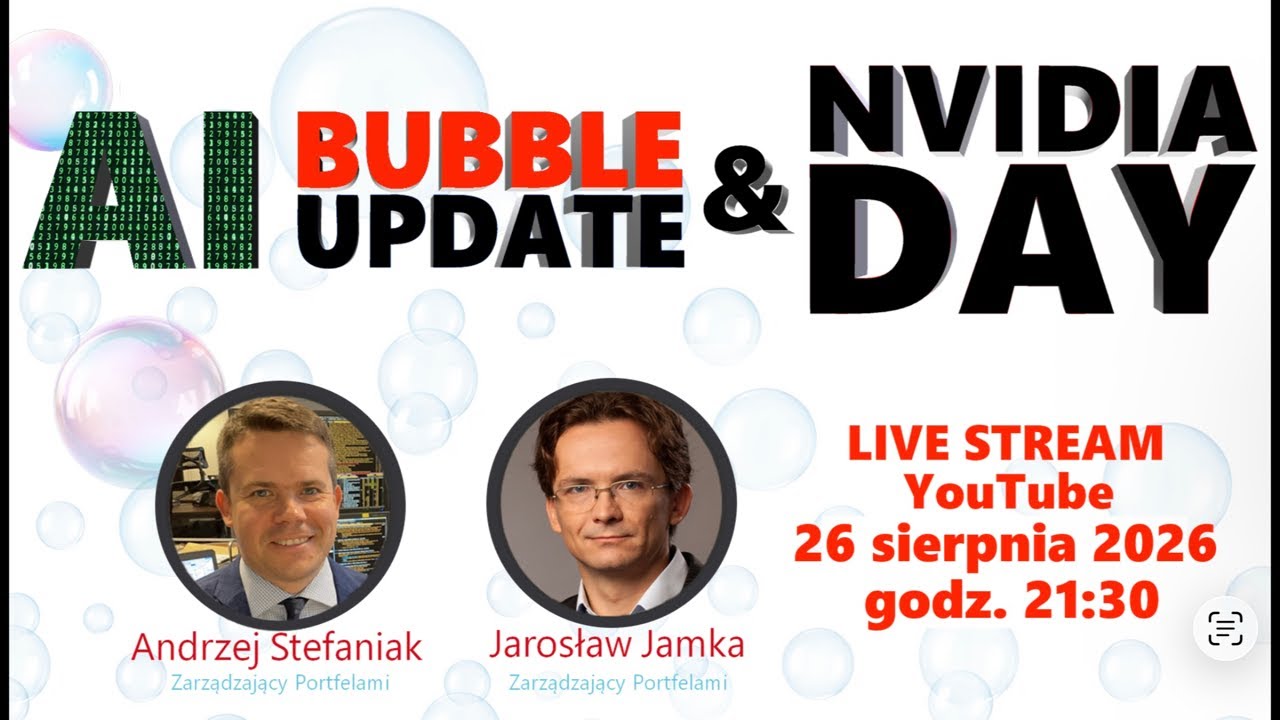 🔥AI BUBBLE UPDATE + komentarz do wynik&oacute;w NVIDII🔥