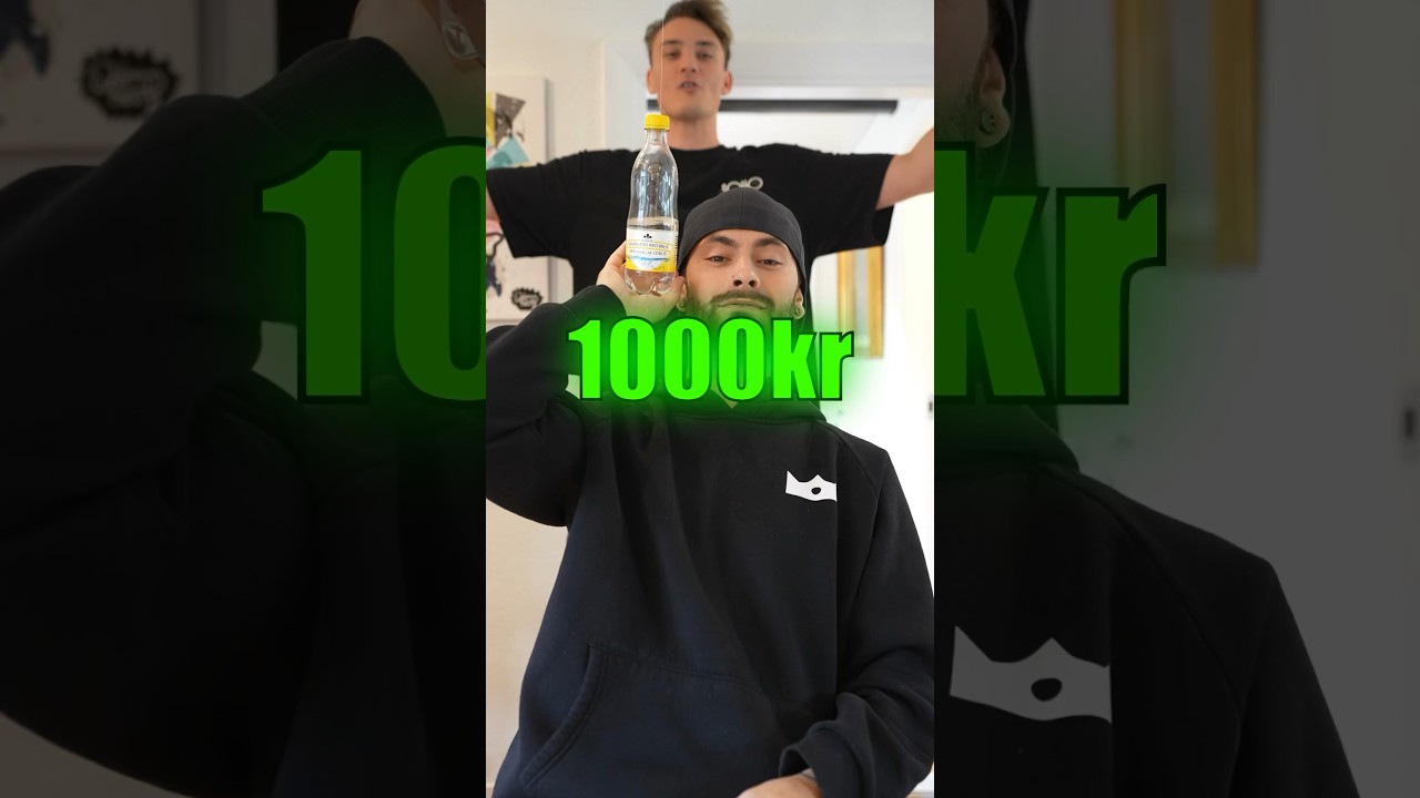 🤑 Undg&aring; Flasken og Vind 1000kr 😂