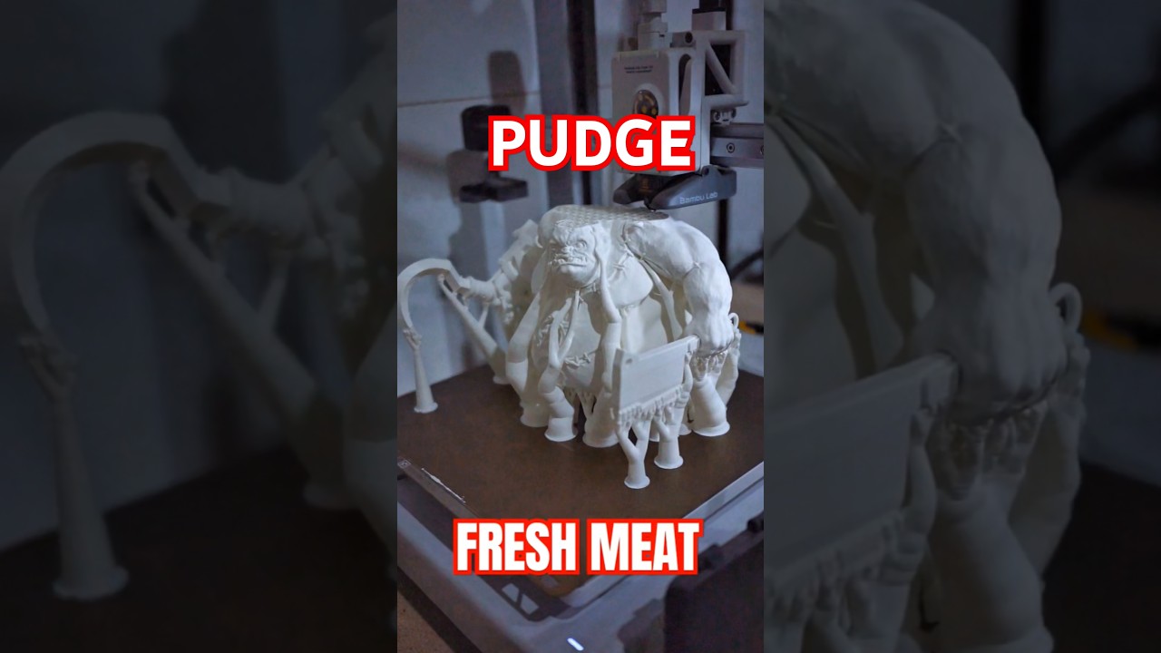 PUDGE dota2 #dota2 #pudge #3dprinting