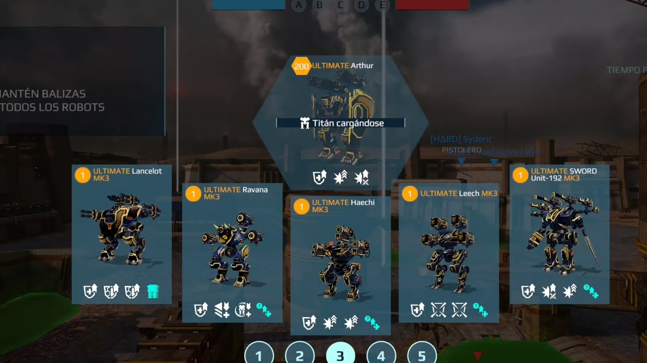 New Ultimate Hangar in champion league War Robots WR 