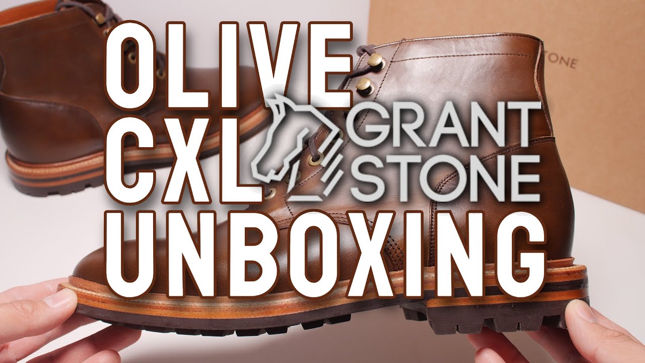 Распаковка и первые впечатления от ботинок Grant Stone Diesel в цвете Olive CXL