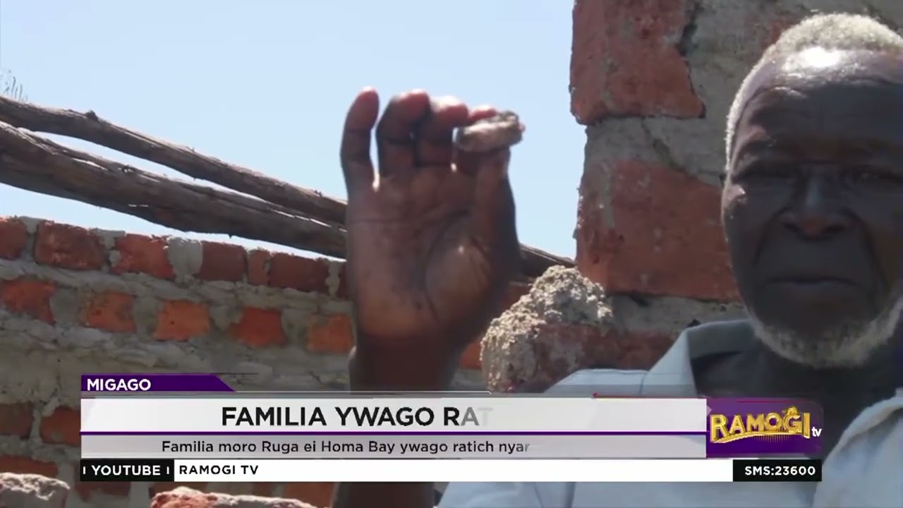 Miyo othoo bang' jomahundu chadhe gi ojalo e gweng' ma Ruga, Homabay
