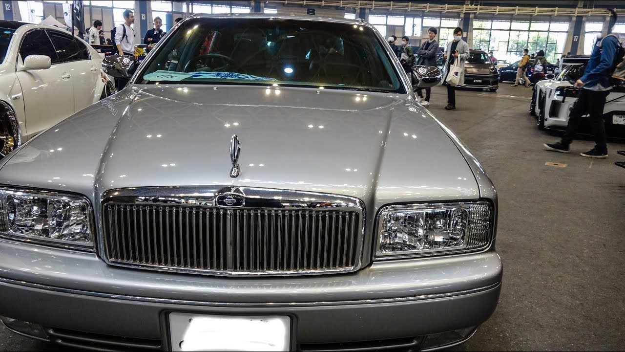 (4K)NISSAN PRESIDENT SOVEREIGN VIPCAR 日産プレジデント ソヴリン VIPカー - NAGOYA AUTO TREND 2019
