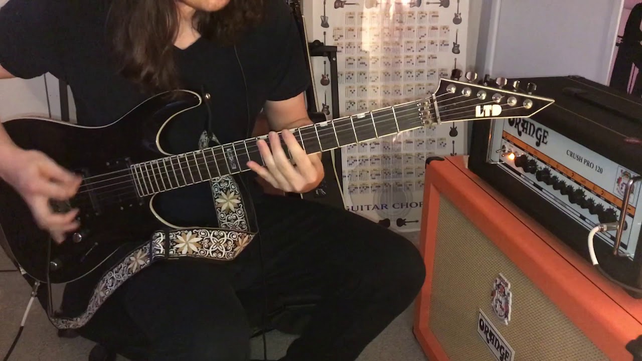 Orange Crush Pro 120 -  Demo - High Gain Instrumental