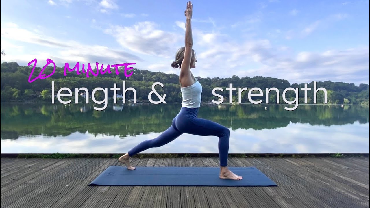 20 minute Energizing Vinyasa Flow to Lengthen and Strengthen / Intermediate Level