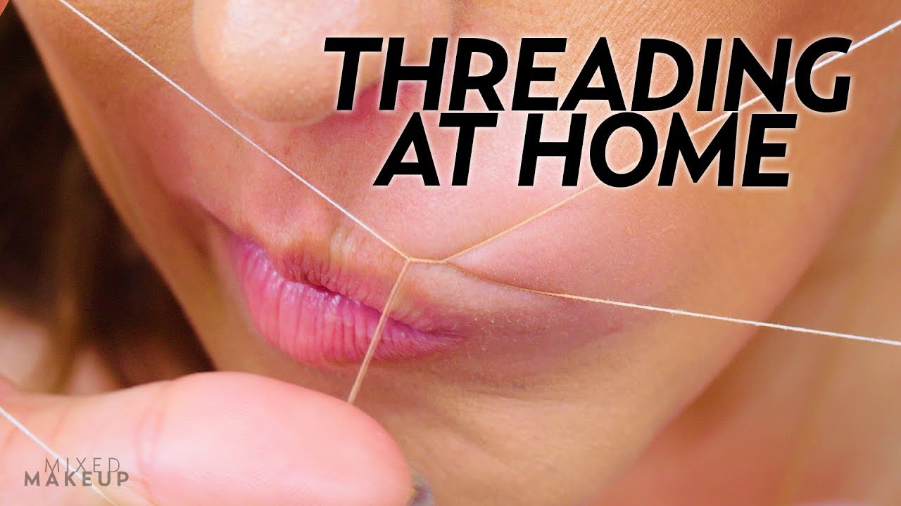 Threading at Home for Lip and Eyebrows with Ami Desai | Skincare with Susan Yara