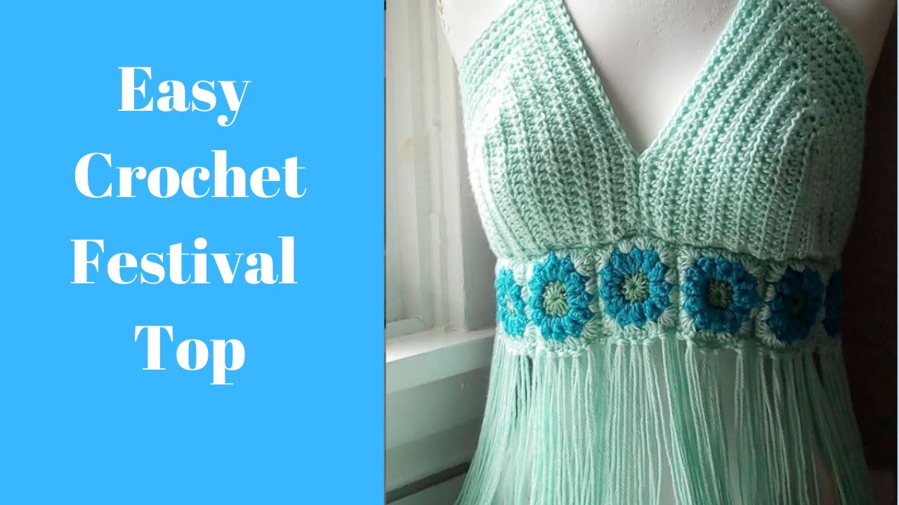 Crochet Halter Top Tutorial