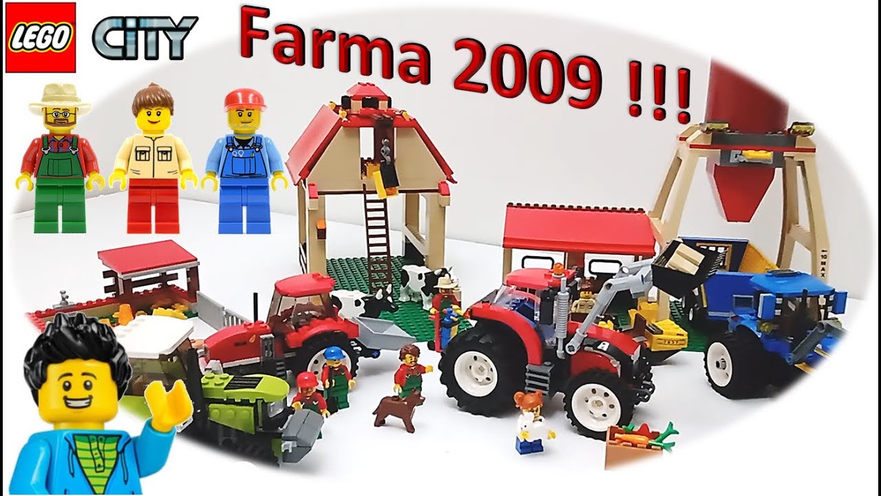 Konečně farma! A také další sety z té doby plus nový stůl na LEGO!