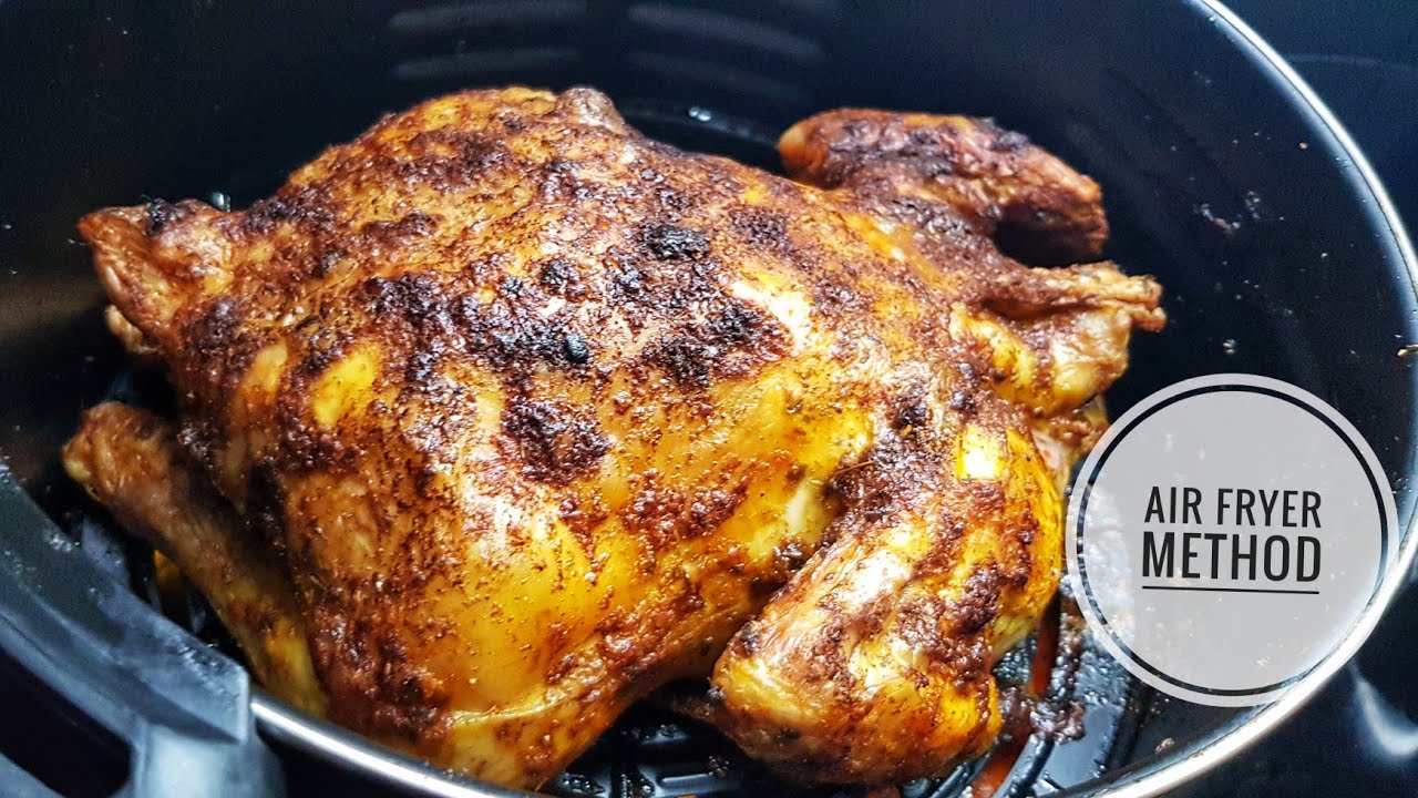 Air Fried Chicken | Air Fryer Whole Chicken