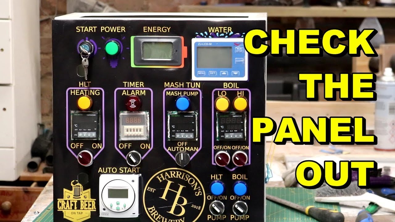 Brewery Pilot Kit ~ Control Panel Build ~ Part 1 🍻