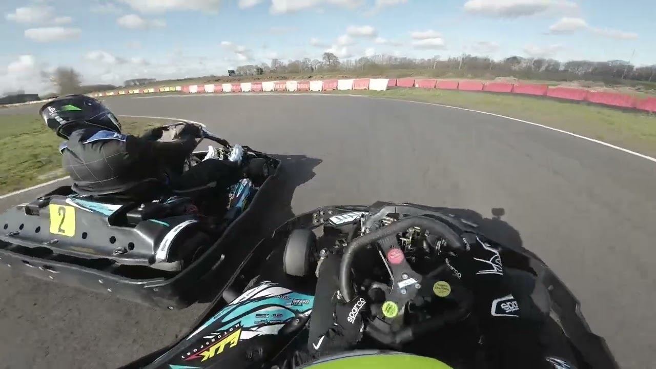 ELK Motorsport Karting - Newark. Overtake Montage + Blown Engine.