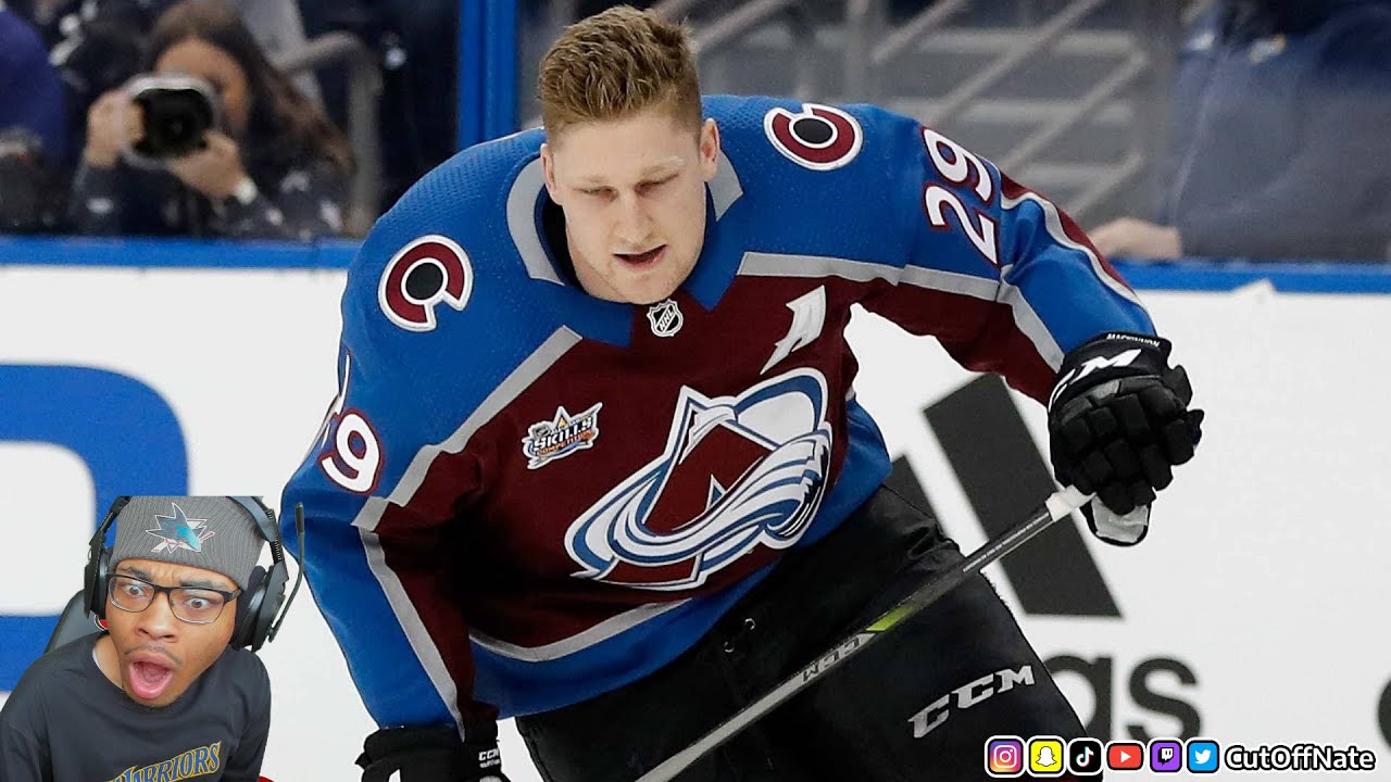 NEW HOCKEY FAN REACTS TO Nathan Mackinnon's Most Outrageous Goals