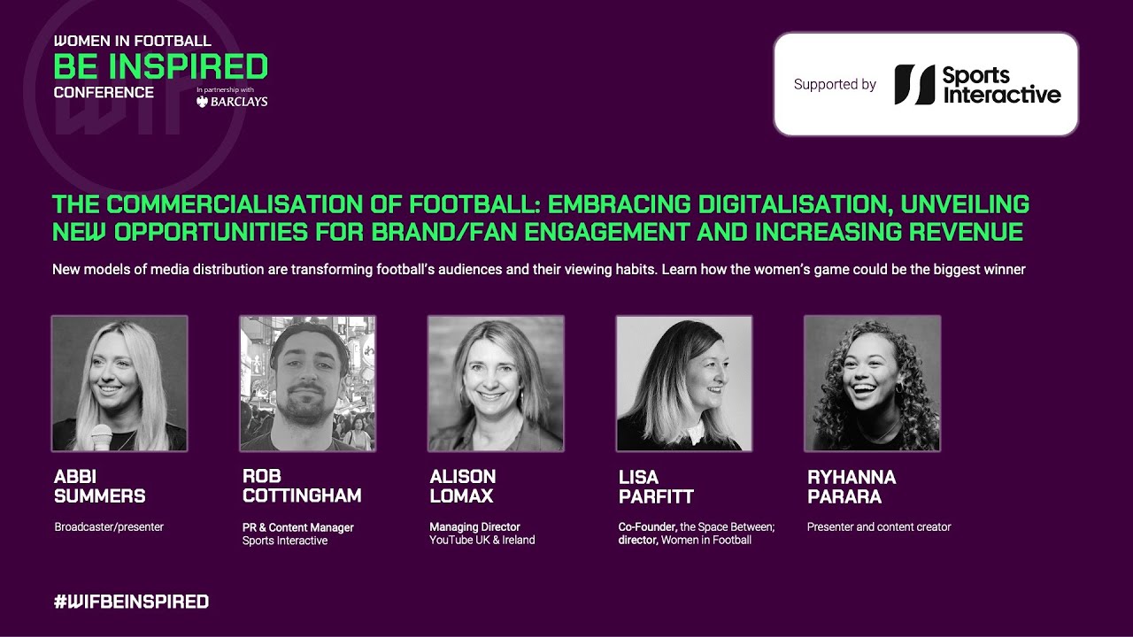 The Commercialisation of Football | Be Inspired Conference 2025