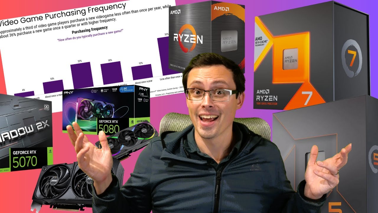 GPU an CPU Price Drops! Will you need 30GB of VRAM in 2027? Nobody buys games? More GPU News!!!