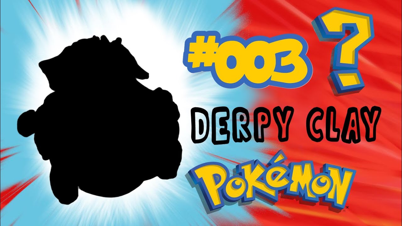Derpy Clay Pok&eacute;mon - #003 Venusaur