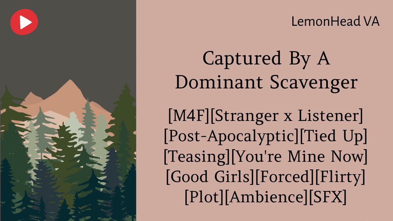 Captured By A Dominant Scavenger [M4F ASMR Roleplay] [Post Apocalyptic]