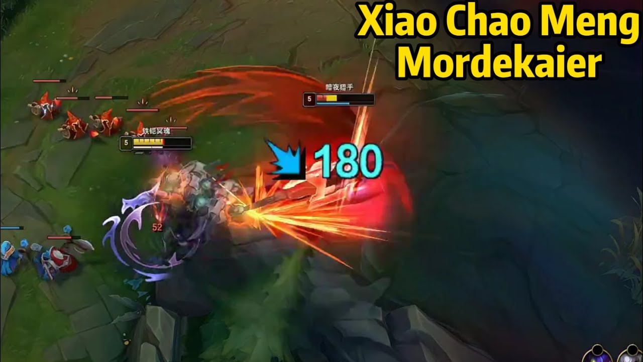 Xiao Chao Meng Mordekaiser: Season 14 Mordekaiser is so STRONG!