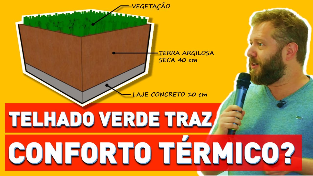 Cobertura Verde Telhado é bom para Conforto Térmico?