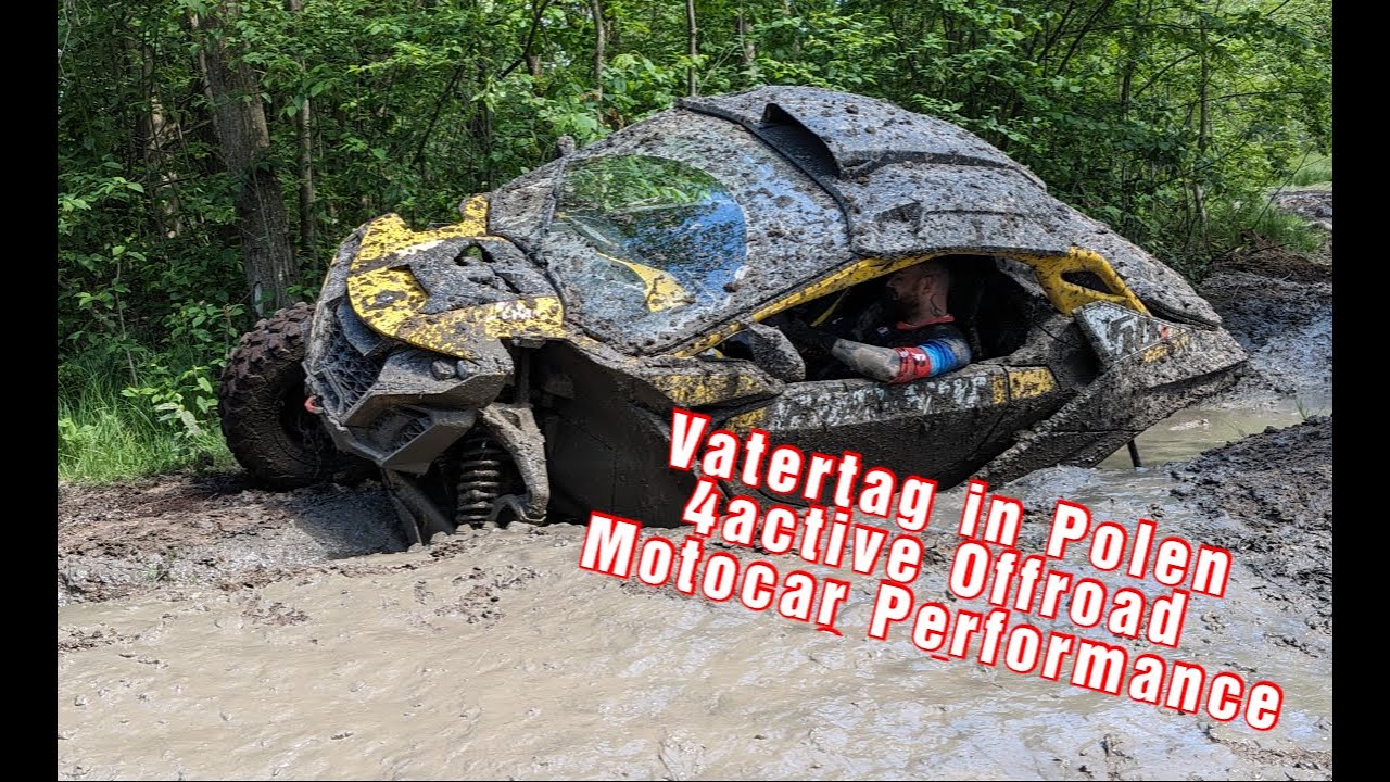 Vatertag im 4 active Offroad park Polen Maverick R X3 xmr atv fun weekend vom feinsten