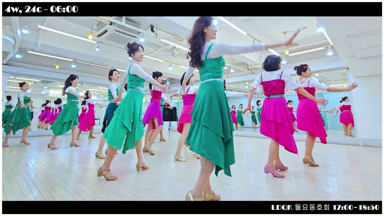 Tennessee Waltz Line Dance l Improver Waltz l 테네시스 왈츠 라인댄스 l Linedancequeen l Junghye Yoon 