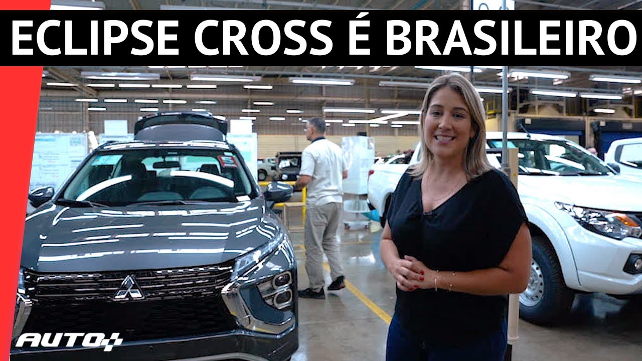 Milene Rios foi até a fábrica da Mitsubishi conferir produção do Eclipse Cross