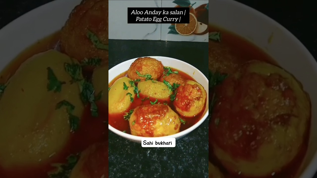 annde aalu ka salan ||egg potato curry 