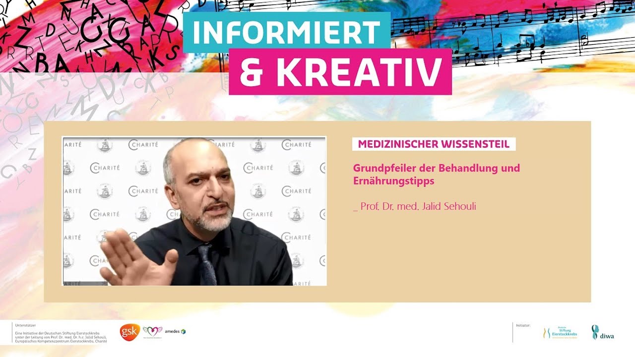 Grundpfeiler der Behandlung bei Eierstockkrebs und Ernährungstipps: Prof. Sehouli