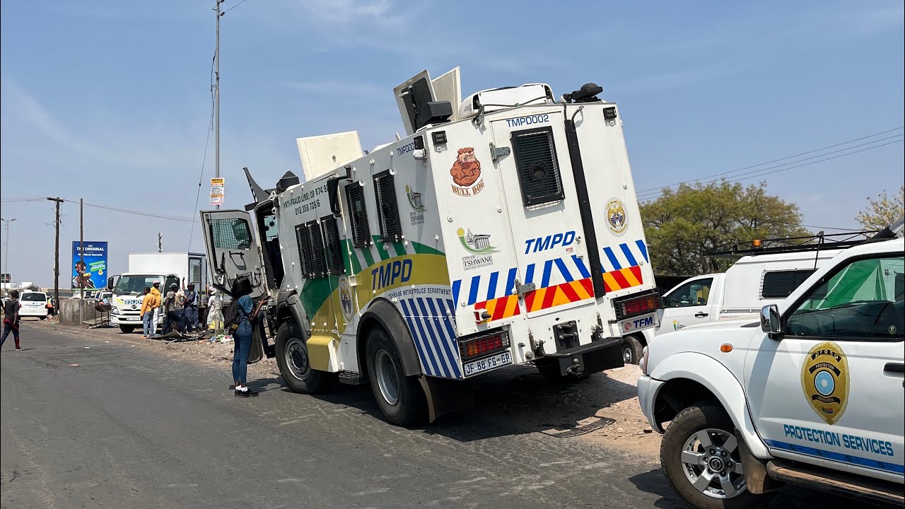 Mabopane Station (Central City) has fallen