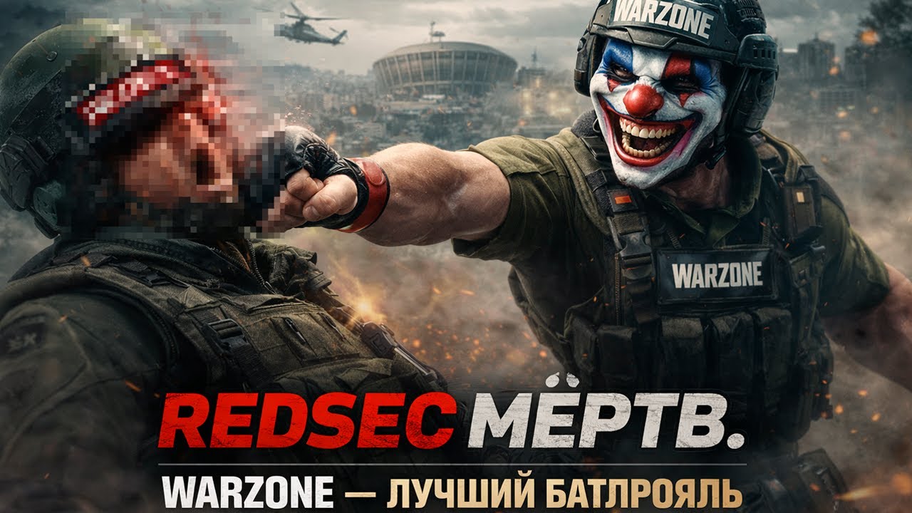 REDSEC МЕРТВ. WARZONE - ЛУЧШИЙ БАТЛРОЯЛЬ