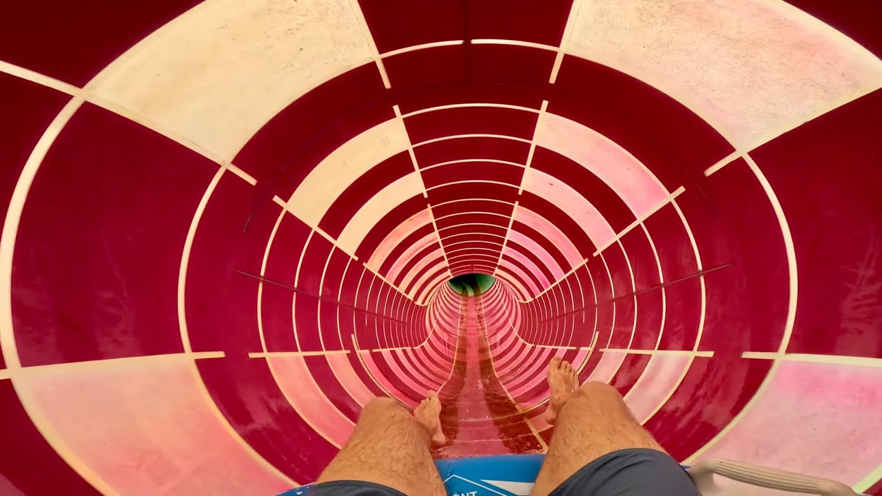 MOST COLORFUL Indoor Waterpark In Germany! | ALL Water Slides At Miramar Weinheim 🇩🇪