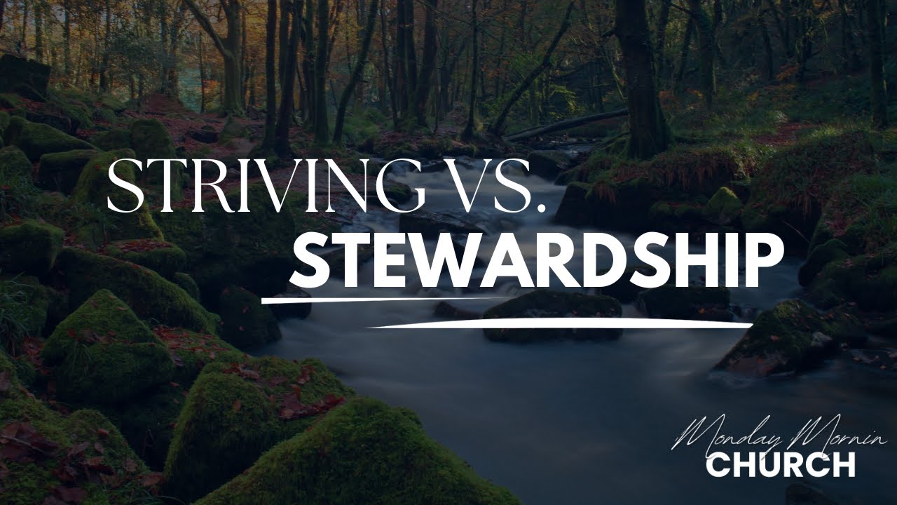 Stewardship Over Striving | Prayer for Obedience, Provision, and Increase