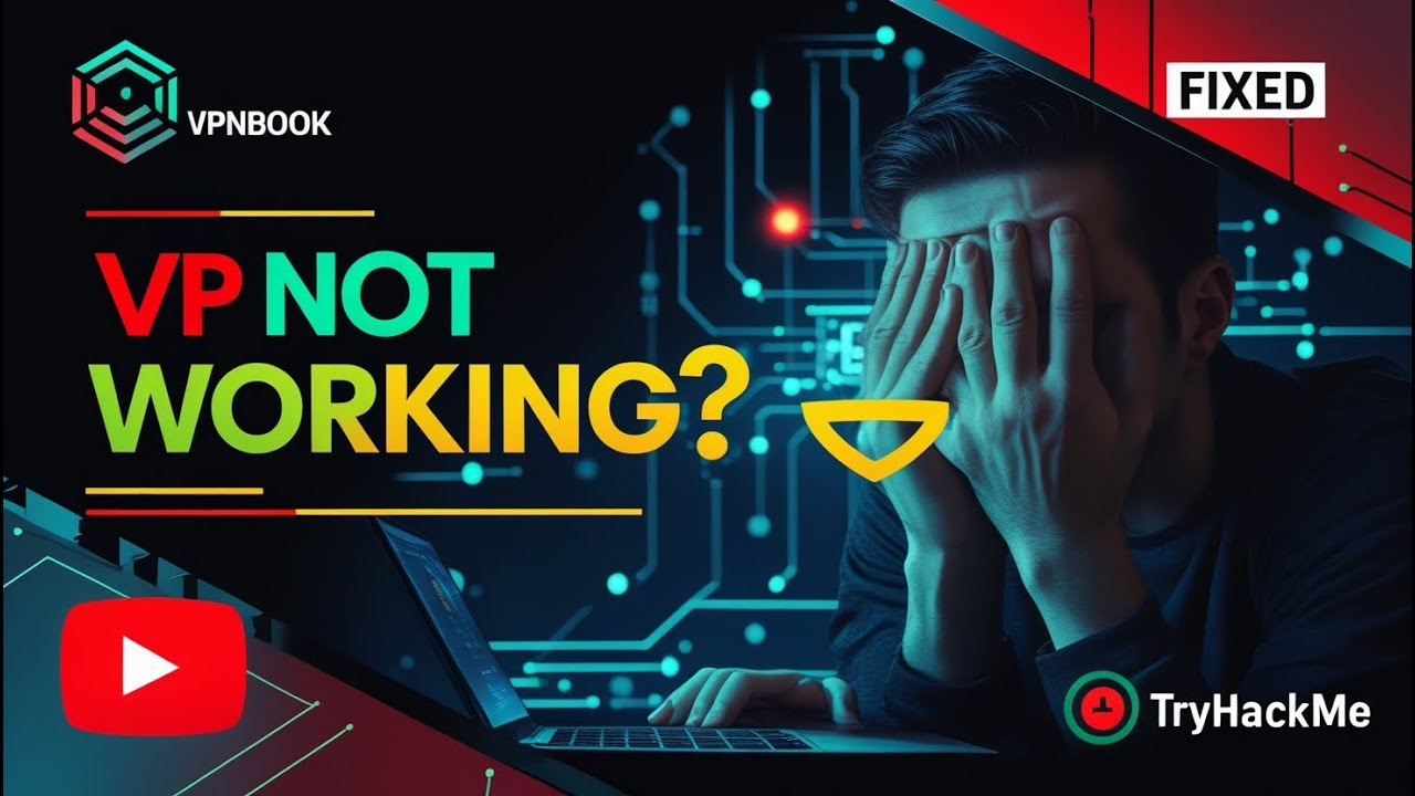 حل نهائي لمشكلة الاتصال بـ OpenVPN في TryHackMe 🔥 (بخطوات بسيطة)