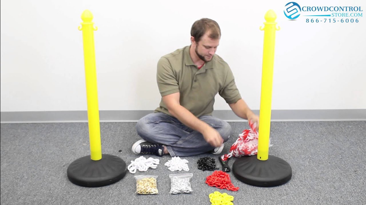 Plastic Chains for Stanchions