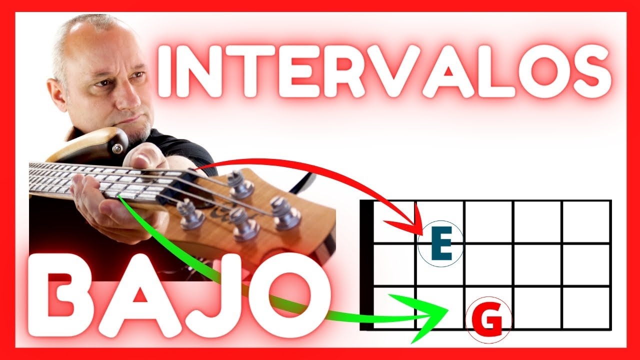 Intervalos en el Bajo Eléctrico de 4 cuerdas ✅ Trucos y Canciones【2021】Armonía para Bajo