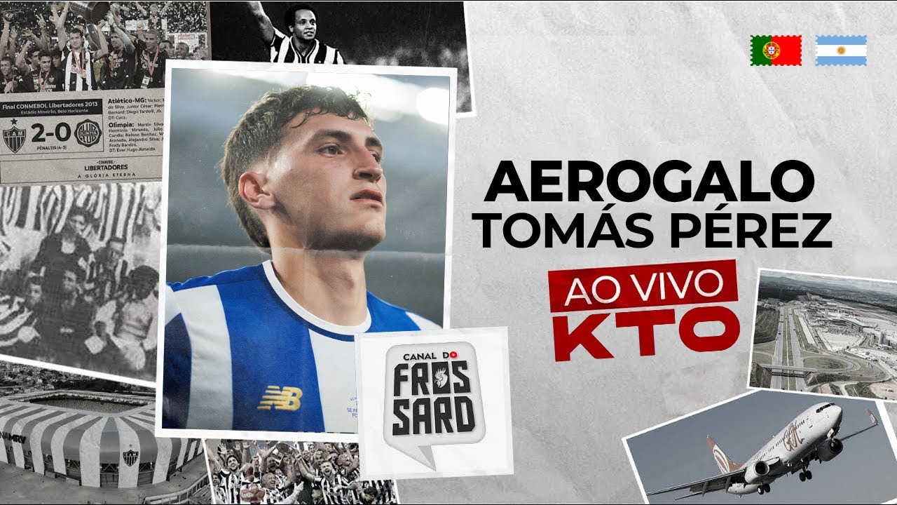 CHEGADA DE TOMÁS PÉREZ | AO VIVO DE CONFINS