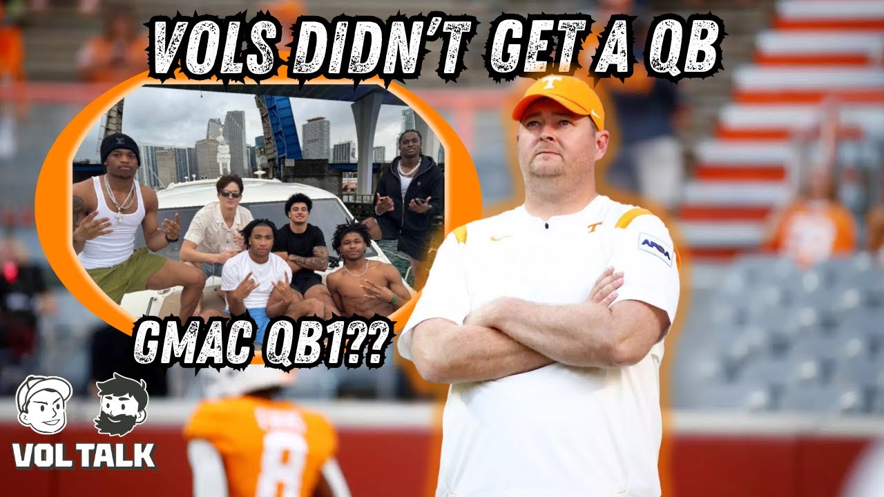 No Portal QB for Vols, GMac QB1?! Join the Countdown to 1k Subs!