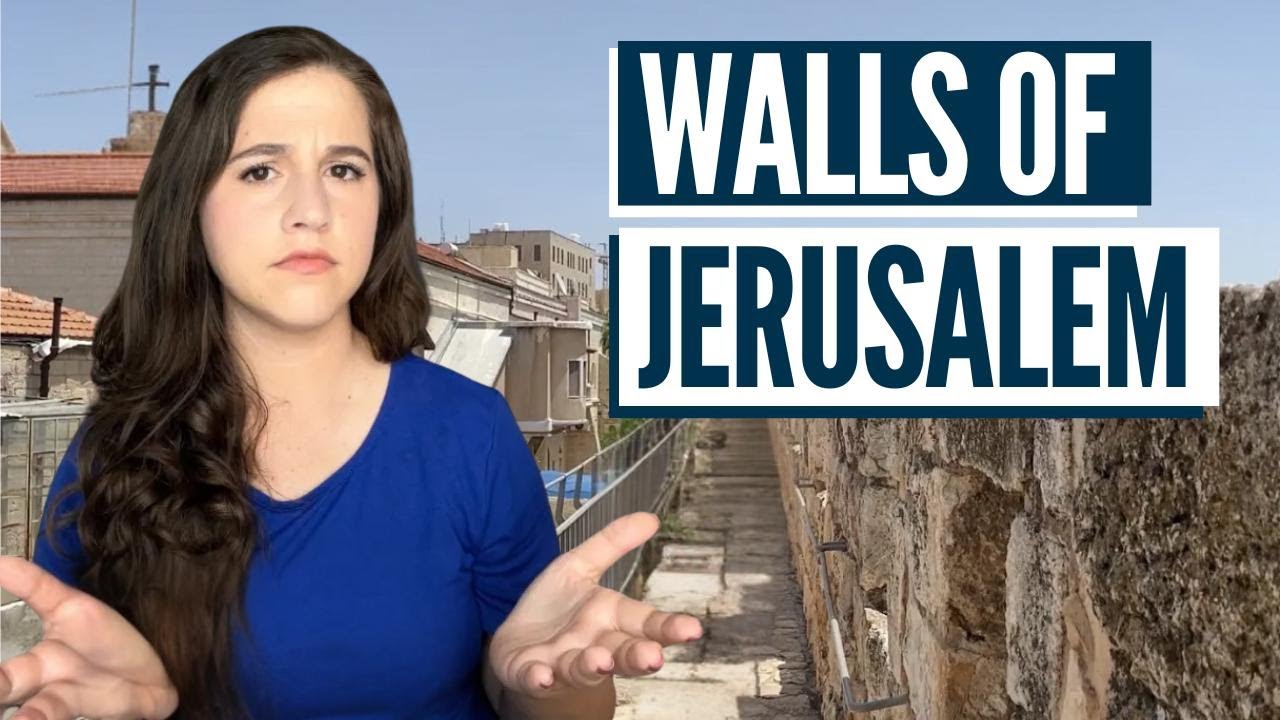 WALKING ALONG THE WALLS AND GATES OF JERUSALEM! Israel with Aline