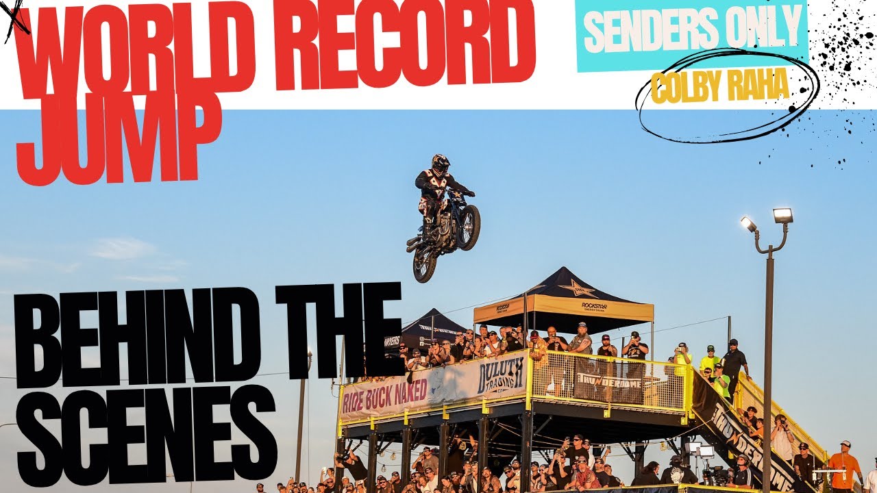 Colby Raha&rsquo;s 205FT World Record Jump | Behind the Scenes at Sturgis 85