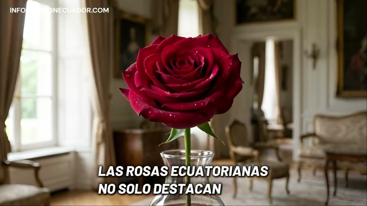 ¿Sabías que las rosas de Ecuador son las mejores del mundo?