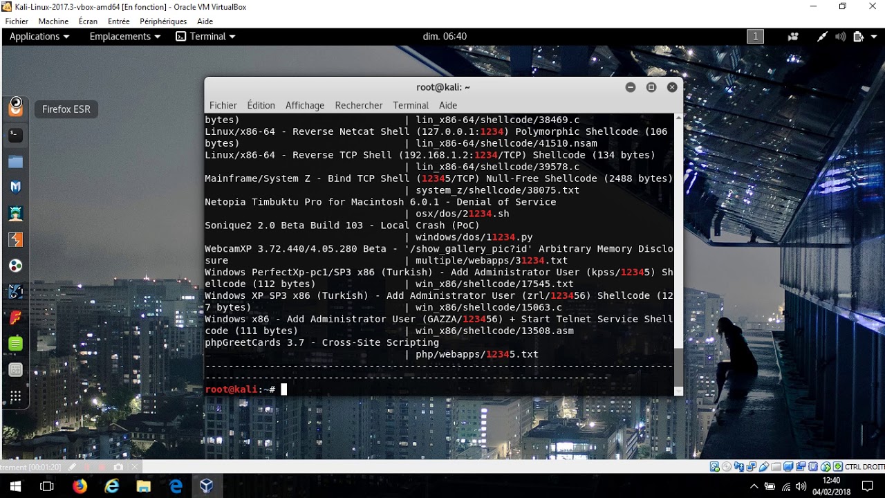 Exploring SearchSploit with exploitDB Kali Linux