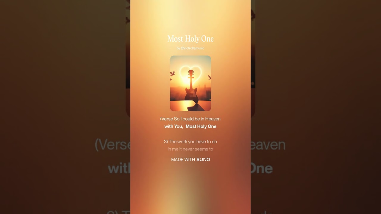 Most Holy One