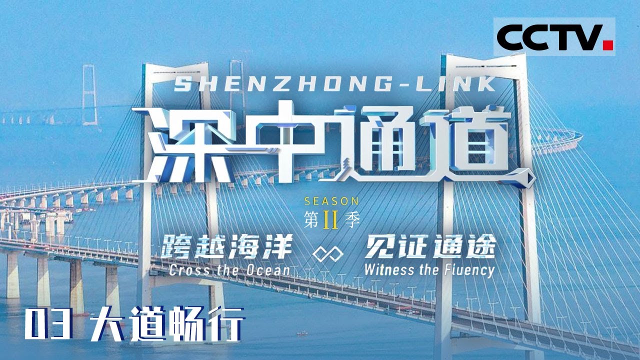 《深中通道》第二季 03 一桥飞架 东西连通！深中通道抗风达到了世界第一 在狂风暴雨中依旧岿然耸立&mdash;&mdash;大道畅行【CCTV纪录】