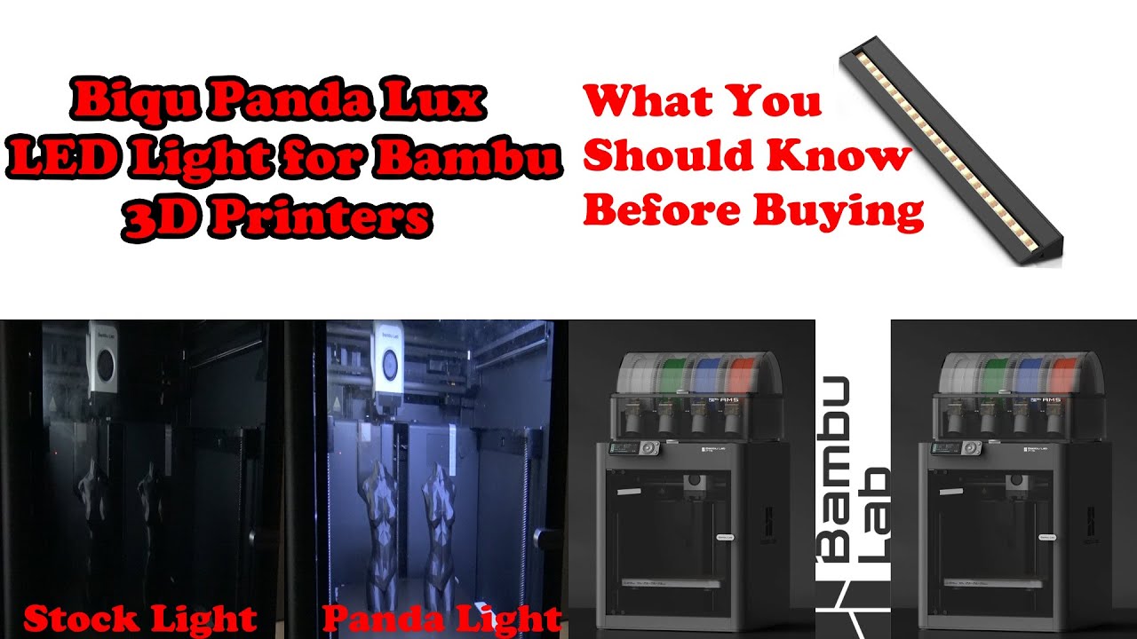 (615) BIQU Panda Lux For Bambu Printers: What They Don't Tell You & How I Modded It