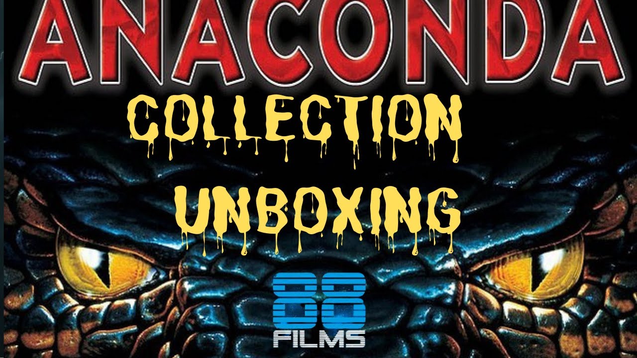 Anaconda Collection Boxset from 88 Films Unboxing