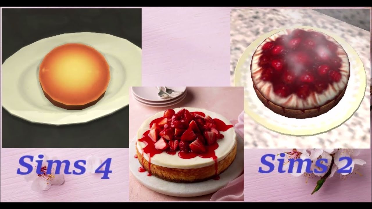 The Sims 4 & The Sims 2 Food (2)