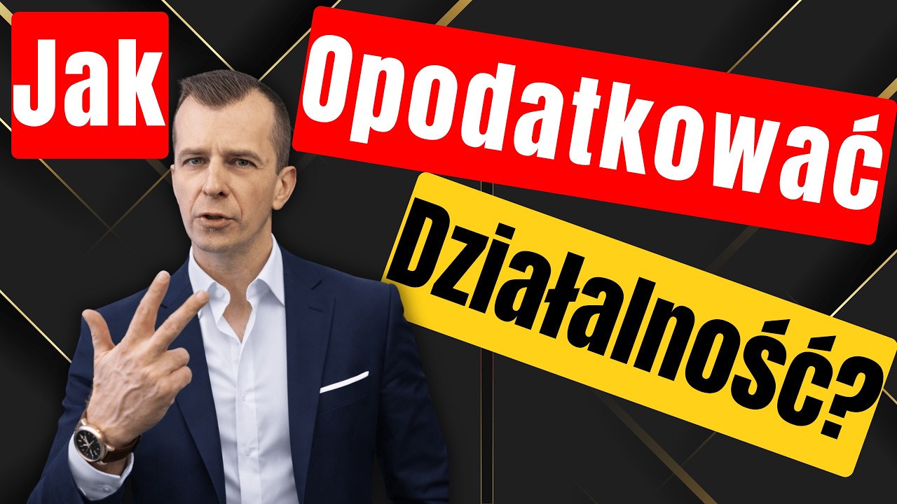 3 Formy Opodatkowania Jednoosobowej Działalności Gospodarczej
