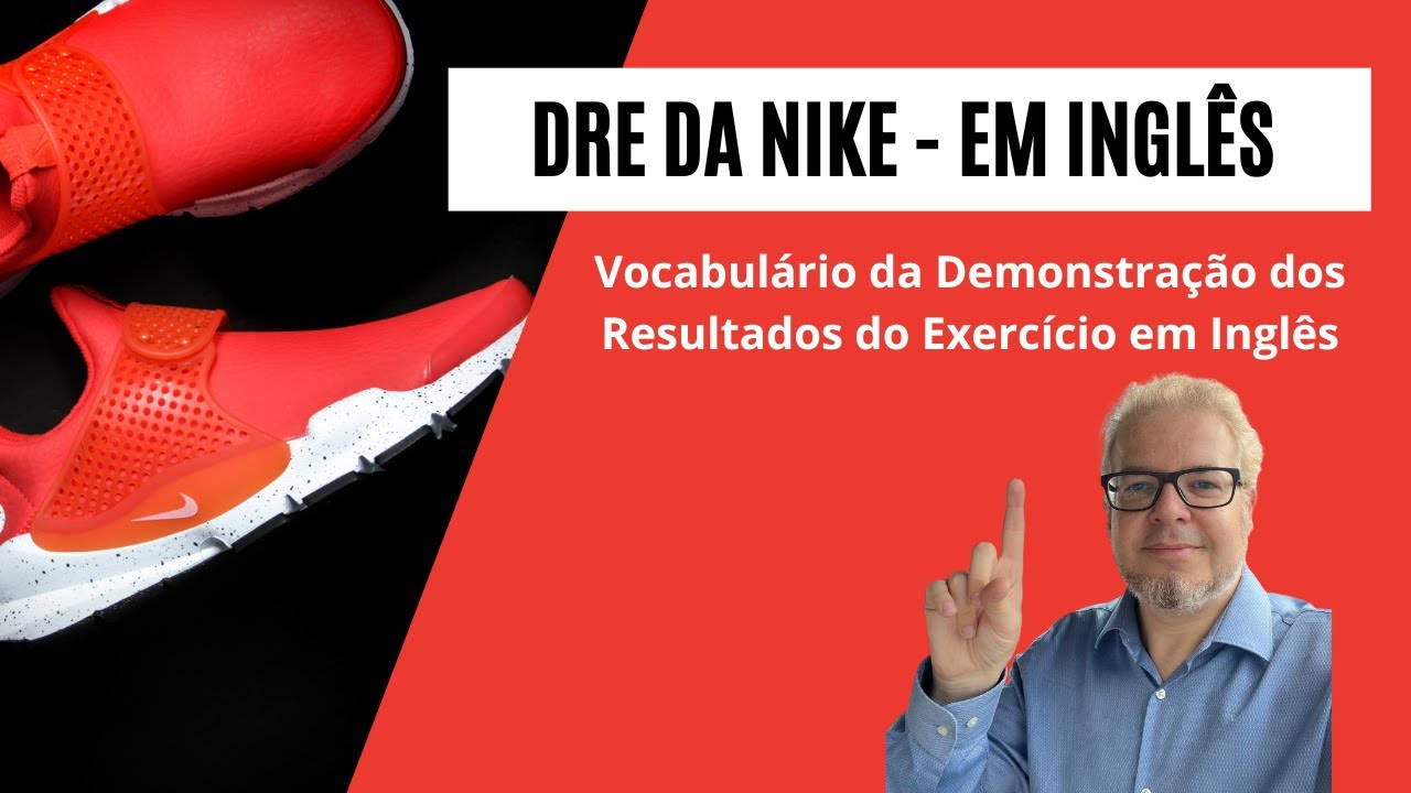 DRE DA NIKE EM INGLÊS | Demonstração de Resultados em Inglês #contabilidade #businessenglish