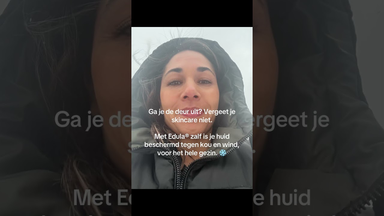 Edula® zalf beschermt en verzorgt de huid tegen de kou en wind, voor het hele gezin. 