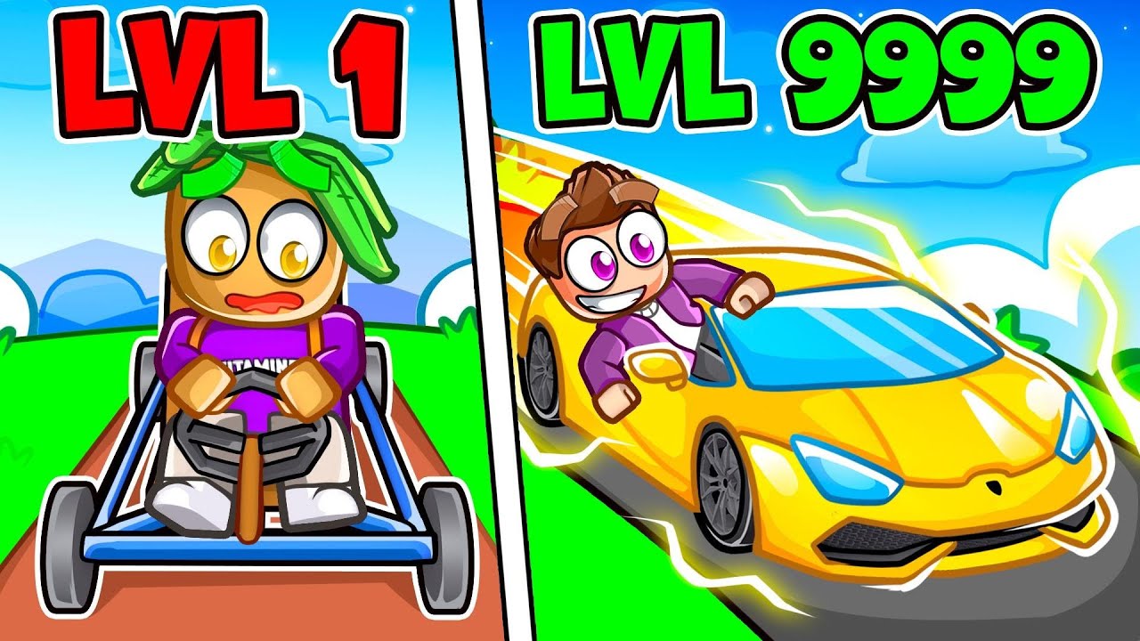Level 1 vs Level 999 SCHNELLSTES AUTO in Roblox!